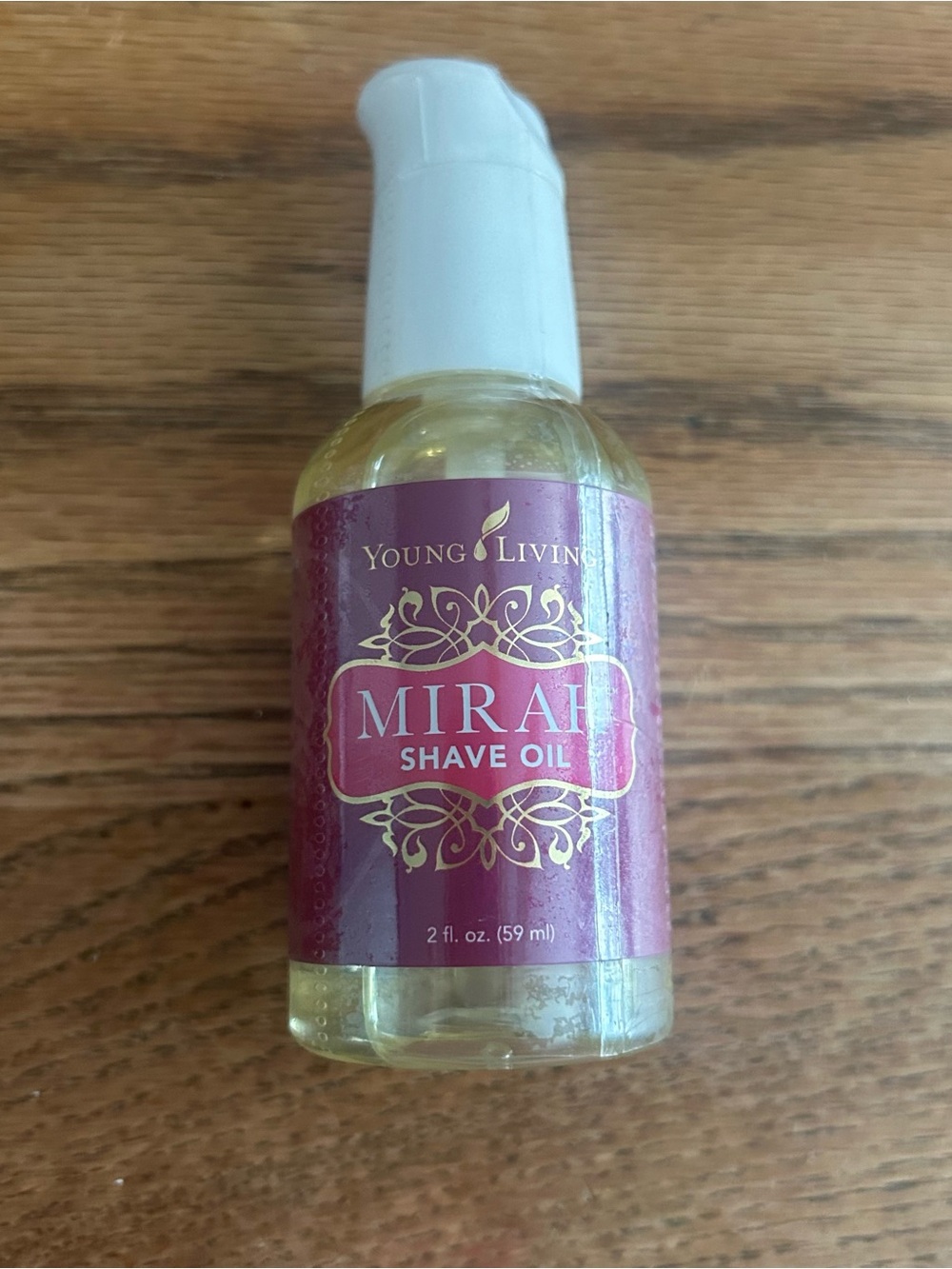 Young Living Mirah Shave Oil 2 oz 59 mL Factory Sealed New